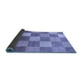 thumbnail image 2 of Ahgly Company Indoor Rectangle Checkered Blue Modern Area Rugs, 7' x 10', 2 of 4