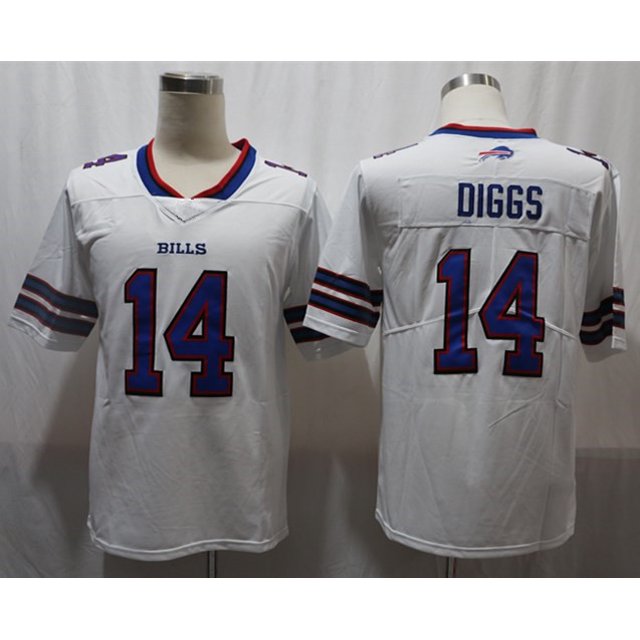 Bills #17Allen14 #Diggs27 #White Legend Ii Jersey