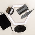 thumbnail image 3 of Jinsinto Rasoir Droit Rasoir de Barbier Rasoir à Lame Droite navaja de barbero Kit de Rasoir Droit Rasoir Professionnel avec Brosse à Raser, 3 of 4