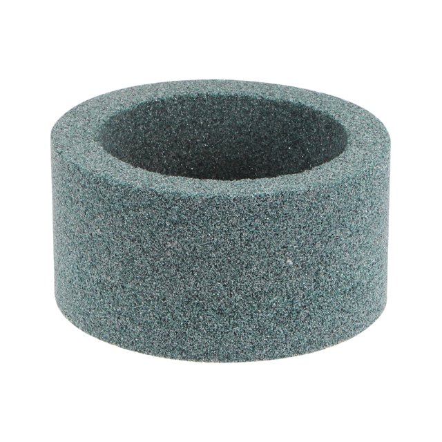Unique Bargains Cup Grinding Wheel 4 Inch 46 Grits Silicon Carbide Green Aluminum Oxide for Knife Sharpening Machine