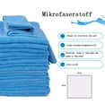 thumbnail image 2 of Juego de paños de limpieza de microfibra con gran capacidad de absorción y rendimiento de limpieza de 40 x 40 cm para vajilla de hogar y coche, 36 piezas, 2 of 5