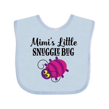 

Inktastic Mimi Little Snuggle Bug Girls Baby Bib