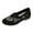 Black, variant on IEMIEMIEM Womens Orthopedic Shoes Arch Support Flower Embroidered Golf Shoes Wide Width Slip on Non Slip Walking Shoes Knitted Mesh Stretch Comfortable 2026 Foam Shoes Black 6.5 Wide