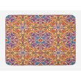 thumbnail image 1 of Mandala Bath Mat, Floral Pattern with Symmetrical Elements Design Eastern, Plush Bathroom Decor Mat with Non Slip Backing, 29.5" X 17.5", Multicolor, by Ambesonne, 1 of 2