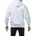 thumbnail image 2 of Ma Croix Men's Proclub Heavyweight Pullover Zipper Premium Sweatshirt Fleece S-5XL, 2 of 2