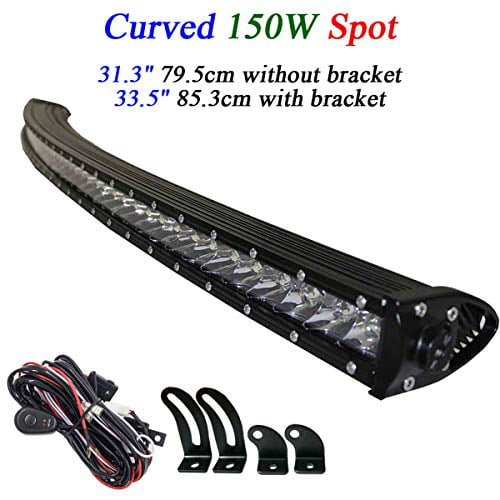 50 Inch Super slim CREE Led Light Bar Spot for Ford Jeep Offroad Truck SUV 4WD