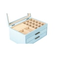 thumbnail image 7 of Powder Blue Lift Top Jewelry Box, 7 of 7