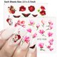 thumbnail image 4 of Flower Nail Art Decals Sticker Nail Art Design Flower Rose Nail Art Stickers 24 Sheets Water Transfer Nail Decals for Women Flowers for Nails Decorati, 4 of 4