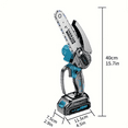 thumbnail image 5 of Mini Cordless Saw, 6-inch Handheld Chainsaw, Cordless Mini Electric Saw 6 Inches, Handheld Electric Chainsaw Suitable For Tree Pruning And Cutting, For Use In Yards, Homes, And Gardens., 5 of 5