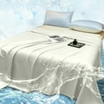 thumbnail image 4 of Premium Satin Bed Sheet 160x220cm - Soft Silk-Like Fabric, Wrinkle & Stain Resistant, Easy Care, Fitted Right Angle Design, Breathable All-Season Luxury Bedding for Home & Hotel Comfort, 4 of 6