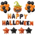 thumbnail image 1 of Halloween Balloons, Halloween Decoration Party Set, Happy Halloween Balloon, Pumpkin Balloons, Halloween Decoration Kids Party, Halloween Helium Balloons, Halloween Decoration, 1 of 5