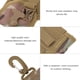 thumbnail image 4 of Bolsa De Teléfono Molle, Bolsa De Cintura EDC Portátil De 2 Colores, Nailon Para Montañismo Al Aire Libre, 4 of 8