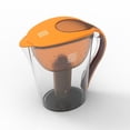 thumbnail image 2 of Drinkpod  Ultra Premium Alkaline Water Pitcher 3.5L Capacity Includes 3 Filters Orange, 2 of 10