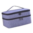 thumbnail image 4 of Organizador de esmalte de uñas Bolsa Bolsa de gran capacidad Multipureze soporte de esmalte de uñas Bolsa cosmética para arte de uñas kit de uñas kit Púrpura, 4 of 8