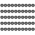 thumbnail image 1 of 50 pcs 50/100x cuentas acrílicas negras, cuentas redondas espaciadoras de bolas para pulsera de joyería Diy, 1 of 5