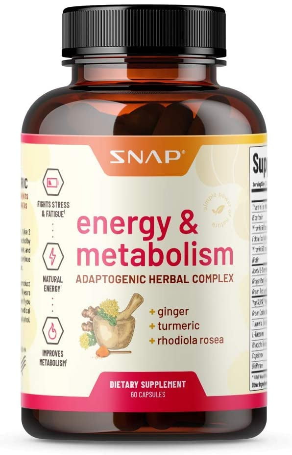 Snap Supplements Energy \u0026 Metabolism 