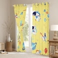 thumbnail image 3 of Castle Fairy Teens Kids Galaxy Rocket Planet Blackout Curtains Set of 2 (52x84 Each),Outer Space Window Curtains,Kawaii Cosmos Astronaut Curtains and Drapes,Ultra Soft Home Decor, 3 of 6