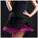 thumbnail image 1 of Vestido de baile latino para mujer, falda con doble borla, flecos para actuaciones en escenario, Tango, salón de baile, Chacha, 2024, 1 of 2