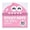 E, variant on Transparent Glitter Sticky Notes Pop Up Sticky Pads, 1-Pack 3"x3" 80 Sheets, See-Through Design for Document Annotating, MELF