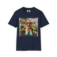 thumbnail image 5 of German Shepherd Dog Gardener Unisex Softstyle T-Shirt, 5 of 10