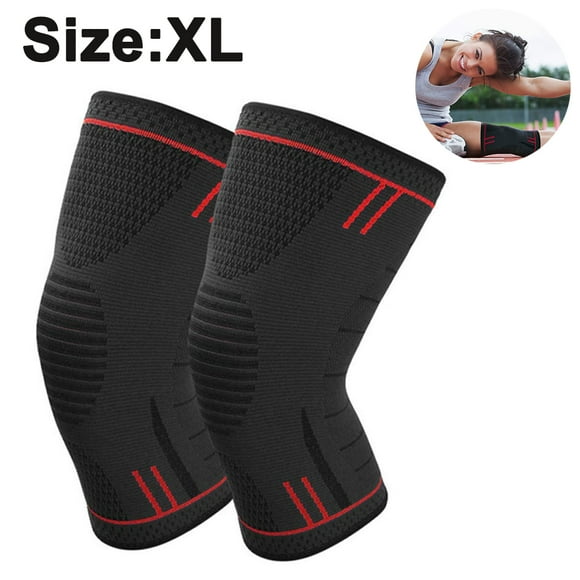 Knee Braces For Knee Pain (Pair) Support For Women & Men, Neoprene Stabilizer Wrap, Compression Knee Sleeve For Weightlifting, Wo