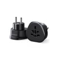 thumbnail image 1 of Adaptador de viaje UGREEN, enchufe europeo tipo F, más de 200 países, 1 of 9