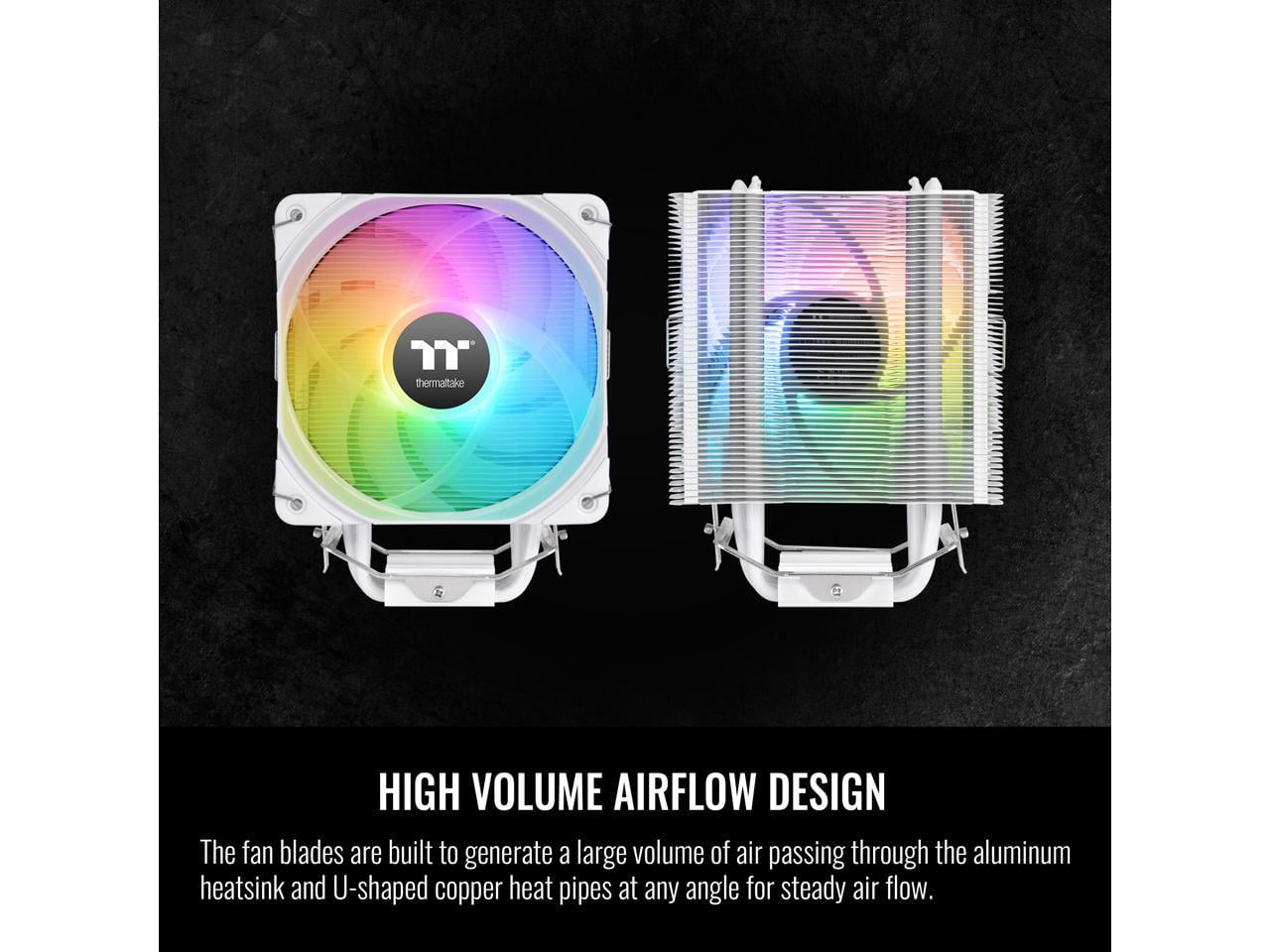 Thermaltake UX200 SE ARGB Lighting CPU Cooler White CLP116AL12SWA