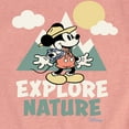 thumbnail image 3 of Disney - Mickey Mouse - Explore Nature - Toddler & Youth Girls Short Sleeve Graphic T-Shirt, 3 of 5