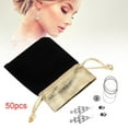 thumbnail image 4 of Jewelry Velvet Bag,50pcs 7 x 9cm Velvet Drawstring Pouch Drawstring Pouch Next-Gen Design, 4 of 9