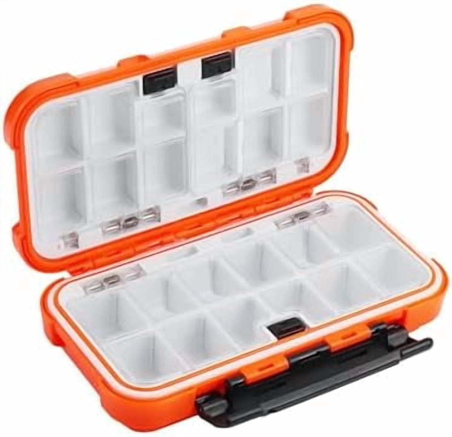 RibRave Small Kayak Mini Tackle Box Waterproof Fishing Lure Box Terminal Storage Fishing Hook Organizer