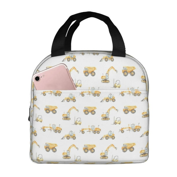 Easygdp Dump Truck Bolsa Térmica Premium - Tela Oxford Impermeable, Gran Capacidad, Bolsillo Frontal, Unisex para Trabajo, Escuela, Actividades al Aire Libre y Picnics