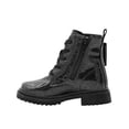 thumbnail image 4 of Botin Para Niña Yuyin® Charol Negro Brillos Moño Lindo negro 16, 4 of 8