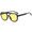 Yellow, variant on Trendy Square Aviator Sunglasses Women Men Square Eyewear Frame, Retro Sun Glasses for Women Men ﻿