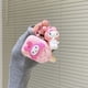 thumbnail image 1 of Sanrio-funda de auriculares inalámbricos con Bluetooth, bonita Carcasa protectora verde transparente para Iphone, Kawaii, dibujos animados, Hellokittyed, 1 of 4