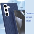 thumbnail image 6 of for Samsung Galaxy S25+ Plus (Not S25) Cooling Case with Magnetic Ring, Hard PC Slim Cellular Hole Heat Dissipation Mesh Breathable Hollow Honeycomb Case for Samsung Galaxy S25 Plus SR-Blue, 6 of 16