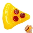 thumbnail image 2 of Mozhitti Pizza Neon Squeezza Pizza Desk Accessory Shaped Stress Innovative Suction Cup Design Features Multiple Integrated Suction Cups That Provide A Satisfying And Tactile Resistanc, 2 of 4