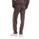 thumbnail image 5 of Pantalones de forro polar adidas Essentials de 3 rayas con dobladillo abierto, color marrón, 5 of 7