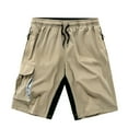 thumbnail image 1 of CEHVOM Shorts à Séchage Rapide Multi-Poches pour Hommes Pantalons de Randonnée Extensibles Décontractés, 1 of 1
