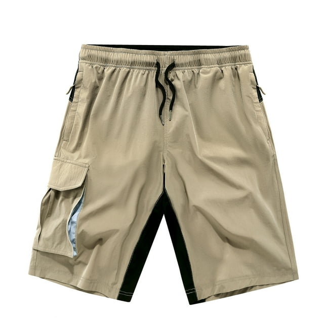 CEHVOM Men's Multi-pocket Quick-drying Shorts Casual Four-way Stretch Hiking Pants