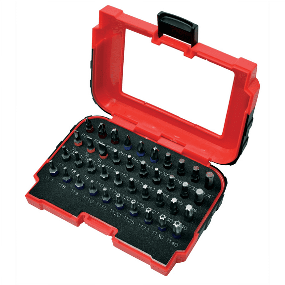 K-Tool 20061 40-pc 1/4" Drive Color Coded Bit Set