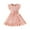Girls Dresses Pink, variant on Short Sleeve Dresses for Little Girls with Belt Size 4-7 Toddlers Kids Trendy Solid Ruffle Sleeve Crewneck A-Line Going-Out Dress 2025