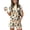 Complexion, variant on Womens Halloween 2 Piece Sets Candy Skeleton Crew Neck Funny Tops and Skull Castle Wide Leg Horror Shorts, L