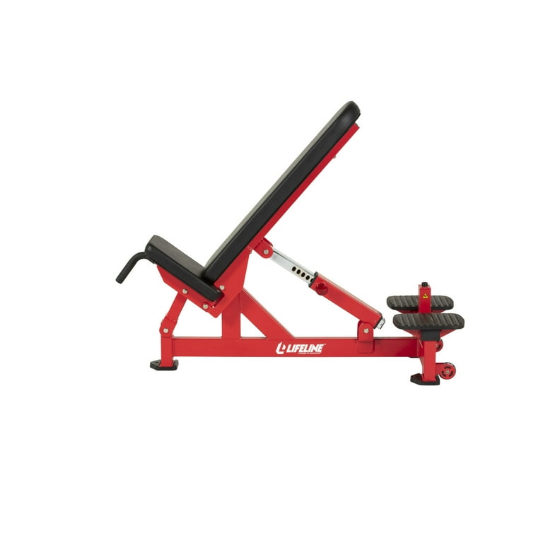 Lifeline adjustable utility weight bench sales