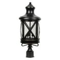 thumbnail image 2 of Taysom 3 Light Post Lighting in Black, 2 of 3