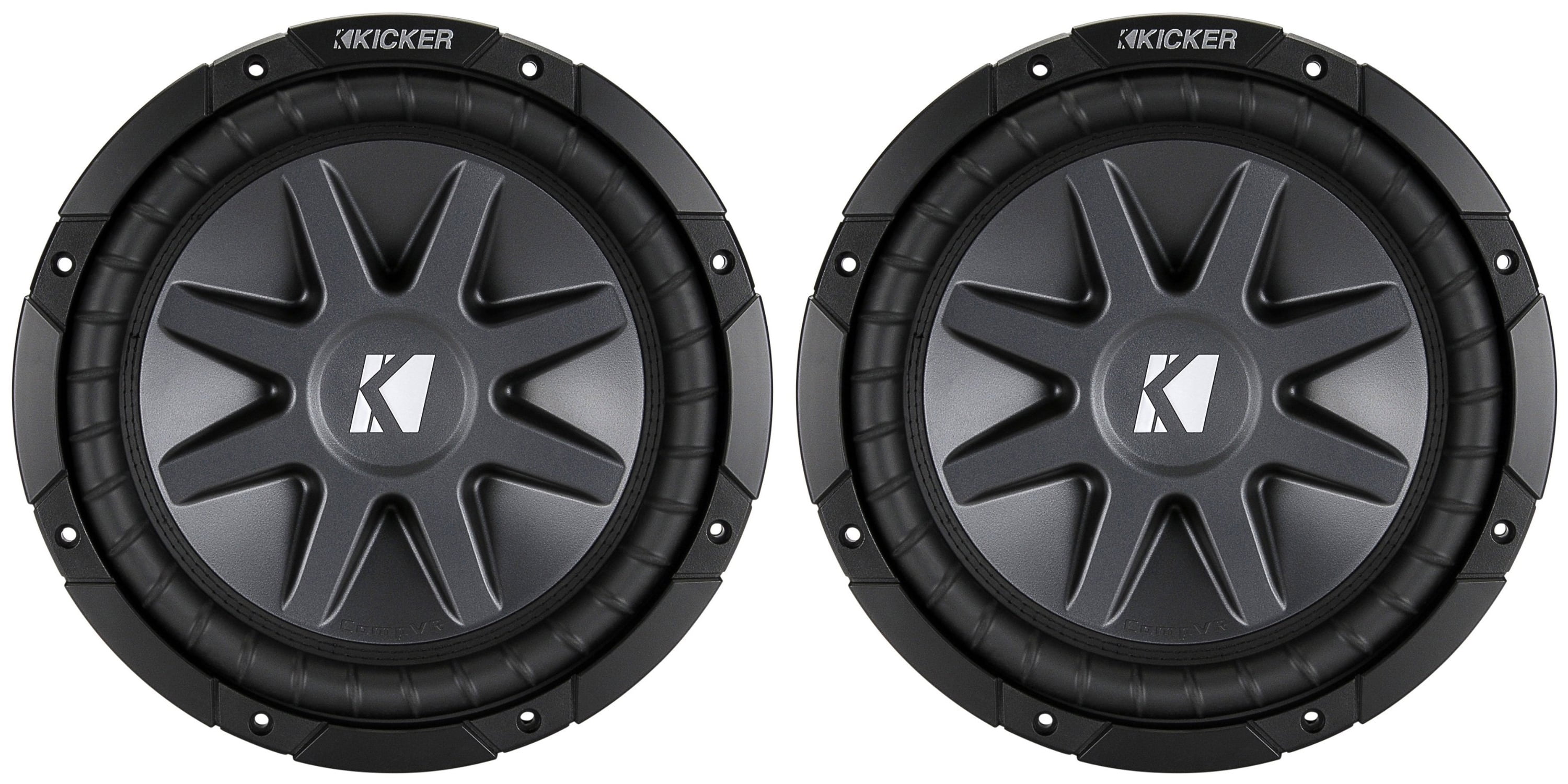 kicker compvr 10 dual 4 ohm subwoofer