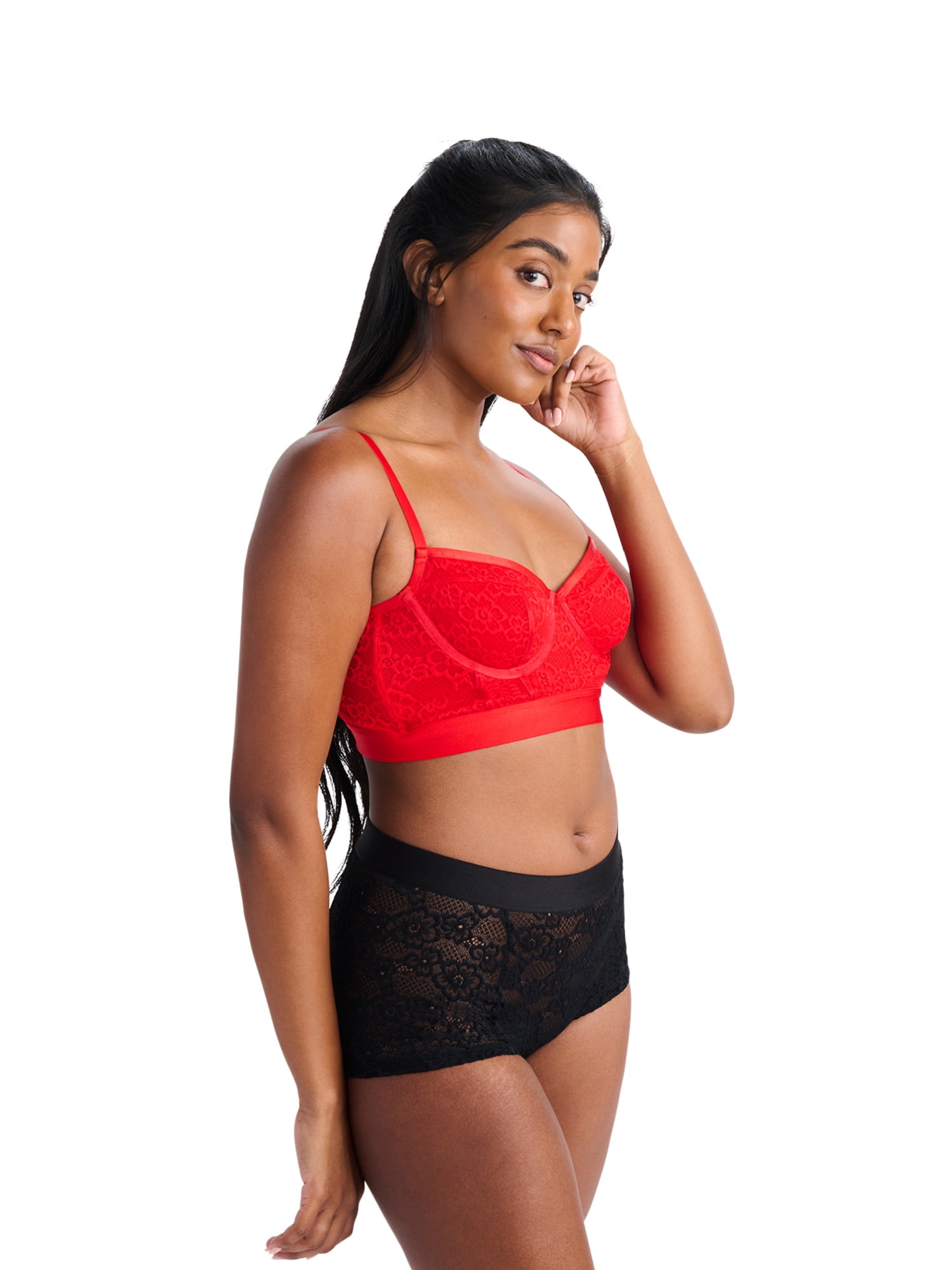 Parade Lace Mesh Boyshort Underwear, 2-Pack, Sizes XS to 3XL