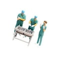 thumbnail image 1 of Doctor Miniatures 1/64 Resin Tool train Model model railroad scenery figure Cart Miniature Model Figures Ornament, 1 of 9