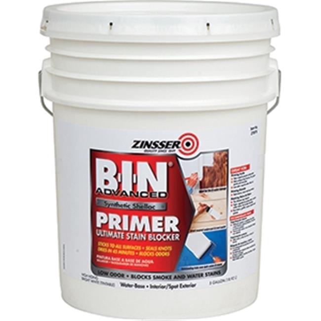 Zinsser Company 270978 5 Gallon BIN Advanced White Synthetic Shellac