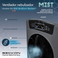 thumbnail image 4 of Ventilador Humidificador BV-16Wwind Nebulizador 80cm Ionizador Beckon Silencioso Control remoto Temporizador Misting Fan Humidifier Purifier Ionizer, 4 of 8