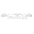 thumbnail image 3 of Wac Lighting Led-To24-1 Invisiled Pro Outdoor 12 Lights Per Foot 12" Long Integrated Led, 3 of 6